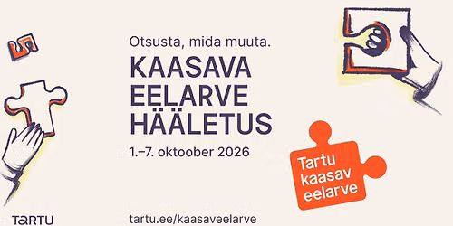 Tartu kaasava eelarve h\u00e4\u00e4letus 2026