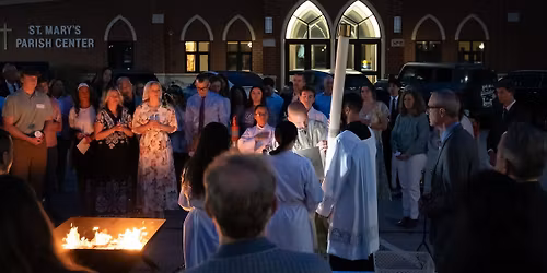 Easter Vigil at St. Mary's Catholic Church
