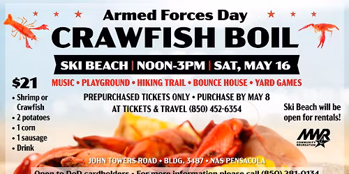 Armed Forces Day Crawfish Boil 