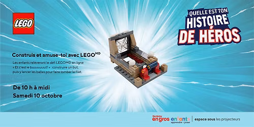 Construis et amuse-toi avec LEGO\u00ae chez Bureau en Gros magasin 49