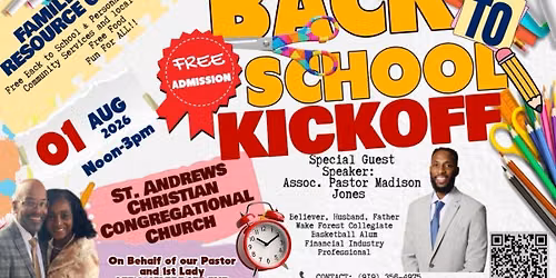 Back To School Kickoff