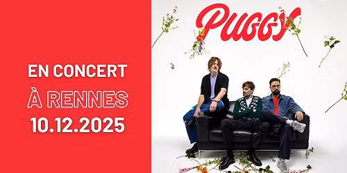 PUGGY \u00e0 Rennes (+FAWN) \u2022 en concert le 10 d\u00e9cembre 2025  \u2022 L'Antipode