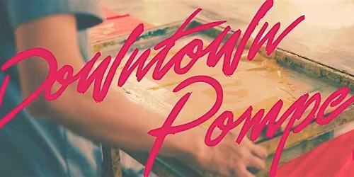 Screen Printing with Downtown Pompey!