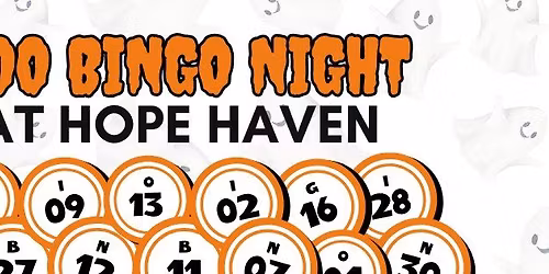 Boo Bingo Night at Hope Haven