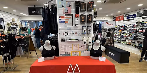 Sports bra fitting event with Maaree at Up And Running Harrogate