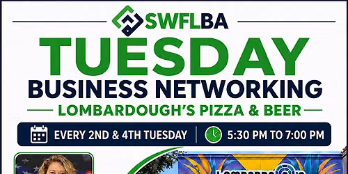 Tuesday Lombardough\u2019s Pizza & Beer Business Networking