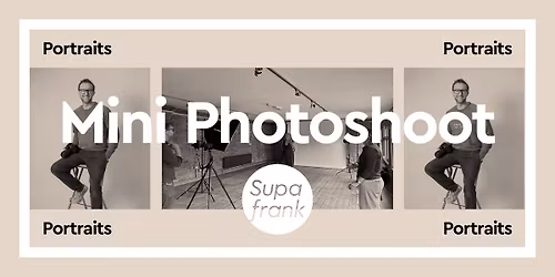 Portrait Photography at Supafrank Pop-up