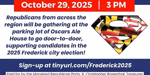 MDGOP Frederick Day of Action