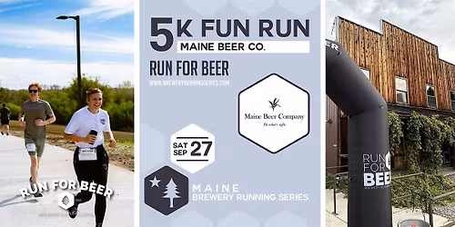 5k Fun Run at Maine Beer Company | 2026 ME Brewery Running Series