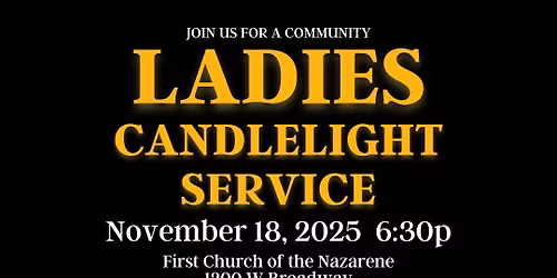 Ladies Candlelight Service