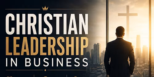 Christian Leadership in business - Free event\/ Limited seating