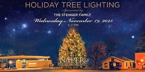 Naper Settlement Holiday Tree Lighting