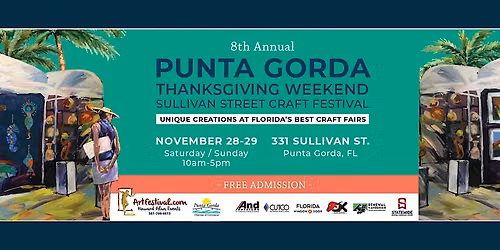 8th Annual Punta Gorda Thanksgiving Weekend Sullivan Street Craft Festival