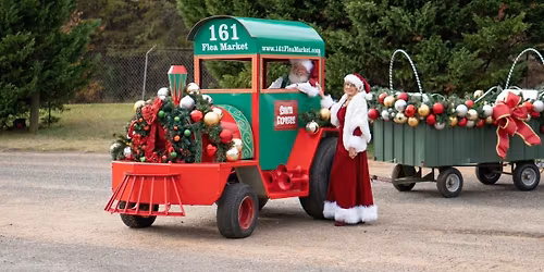 Train rides on Santa\u2019s express