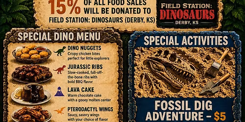 Dinosaur Fundraiser Event