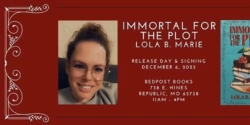 Immortal For the Plot Release Party
