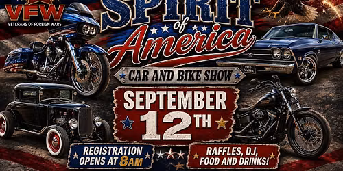 Spirit of America Car and Bike Show