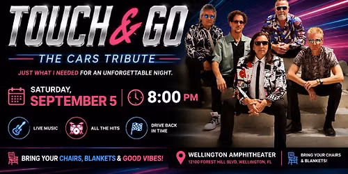 Summer Concert Series- Touch & Go | The Cars Tribute