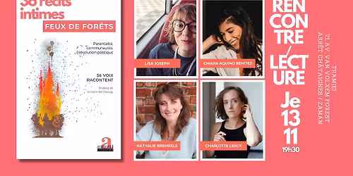 "Feux de for\u00eats" - SORTIE LITTERAIRE