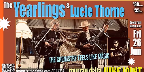 The Yearlings and Lucie Thorne, Winter in Adelaide Tour