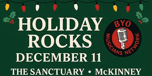 BYO Holiday Rocks 2025