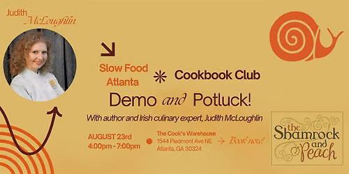 Slow Food ATL Cookbook Club with Judith McLoughlin