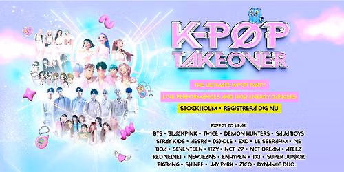 K-Pop Takeover Is Coming To Stockholm!