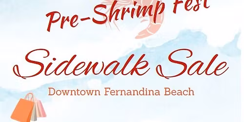 Pre-Shrimp Fest Sidewalk Sale 