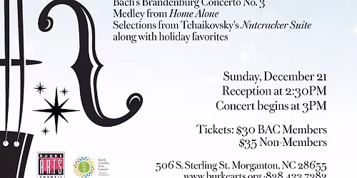 Tis the Season Strings featuring the Carolina Primrose Quartet