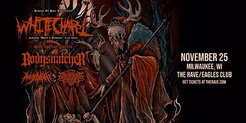Whitechapel - Rituals Of Hate Tour