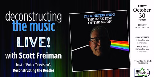 Deconstructing The Music Live! The Dark Side Of The Moon at The Reif