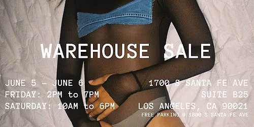 Sami Miro Vintage Sample Sale LA