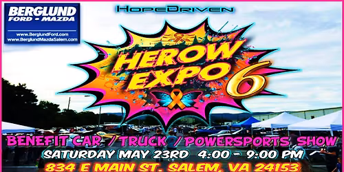 HopeDriven's HeRow Expo 6 Benefit Car \/ Truck \/ Powersports Show