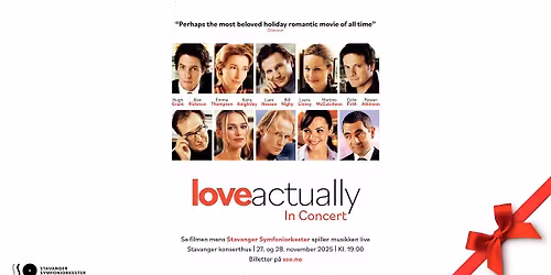 F\u00e5 billetter igjen: Love Actually in Concert