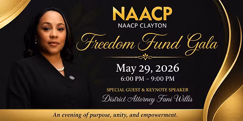 NAACP Clayton  Freedom Fund Gala