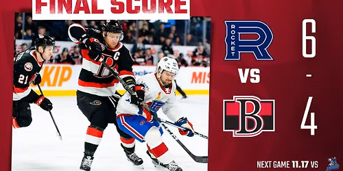 Laval Rocket vs. Belleville Senators