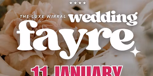 Thornton Hall Hotel & Spa Wirral Wedding Fayre 11th Jan 2026