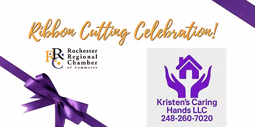 Ribbon Cutting Celebrating Kristen's Caring Hands LLC