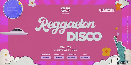 REGGAETON DISCO: House vs Reggaeton Boat Party Yacht Cruise NYC