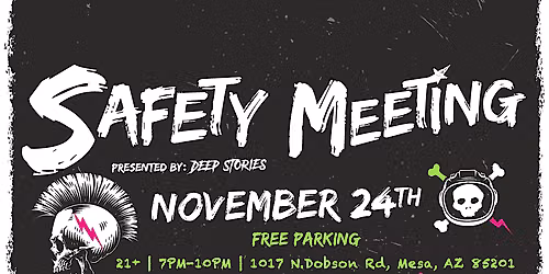 Safety Meeting: Backyard Edition - November 2026