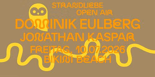 Dominik Eulberg & Jonathan Kaspar - strandliebe Open Air Bikini Beach Bonn