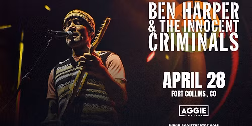 Ben Harper & The Innocent Criminals | Aggie Theatre | SOLD OUT