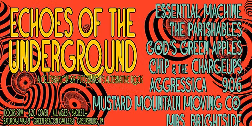 Echoes of the Underground: Alt Rock Fest @ Green Beacon Gallery