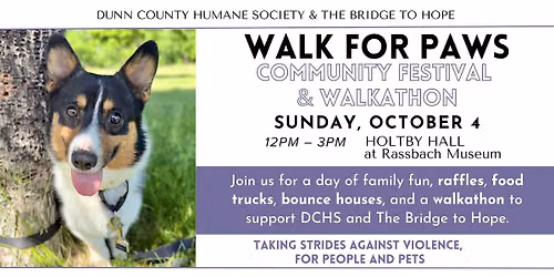 Walk for Paws: Community Festival and Awareness Walkathon