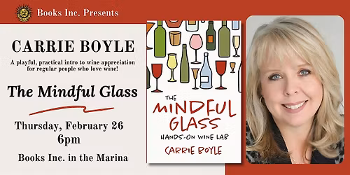 CARRIE BOYLE at Books Inc. in the Marina