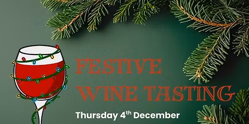 Festive Wine tasting