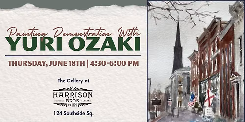 Painting Demonstration with Yuri Ozaki