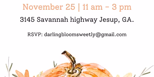 Fall Season Pop-up Bake Sale! 