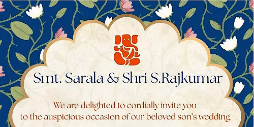 The Wedding of Harsha Vardhan & Geetanjali