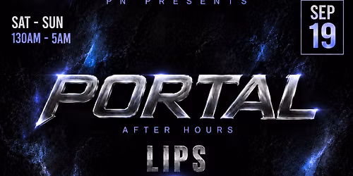 Portal Afters - Saturday September 19th